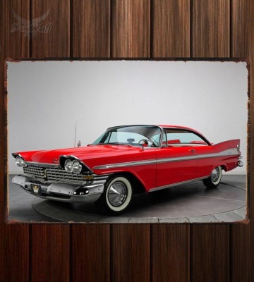 Металлическая табличка Plymouth Sport Fury Hardtop Coupe (23)